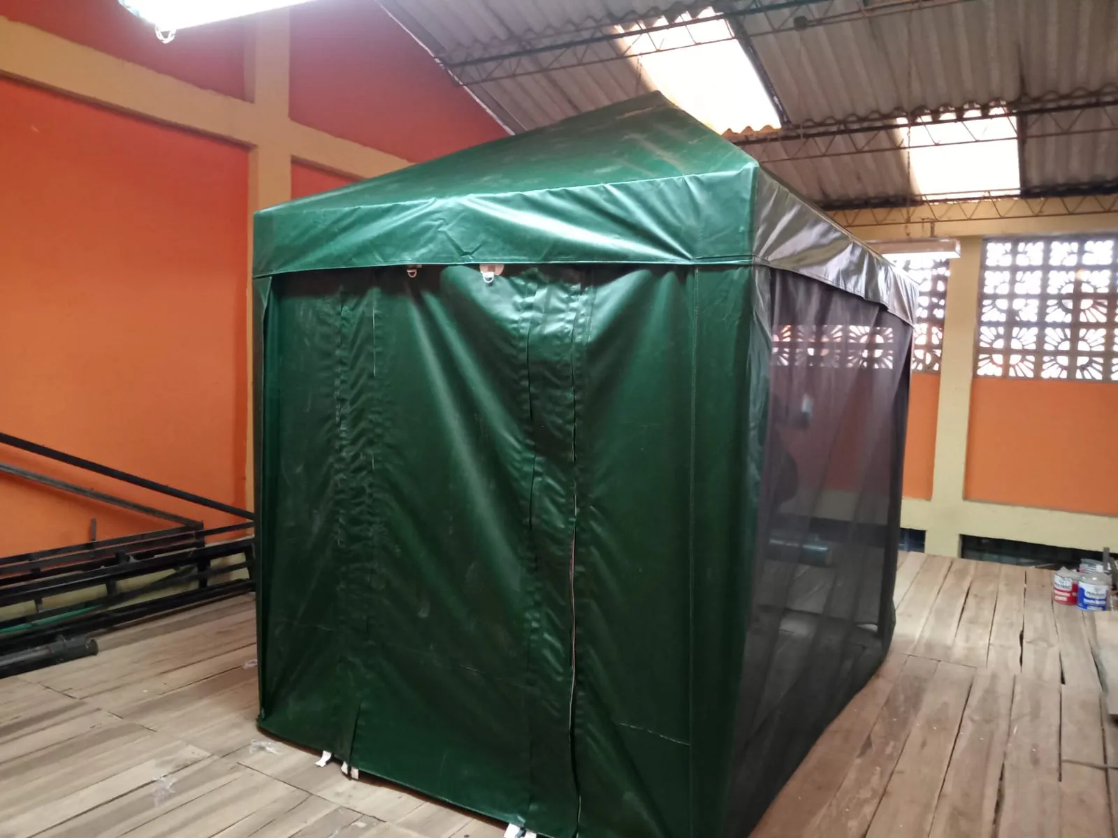 imagen de carpas cuatro aguas
