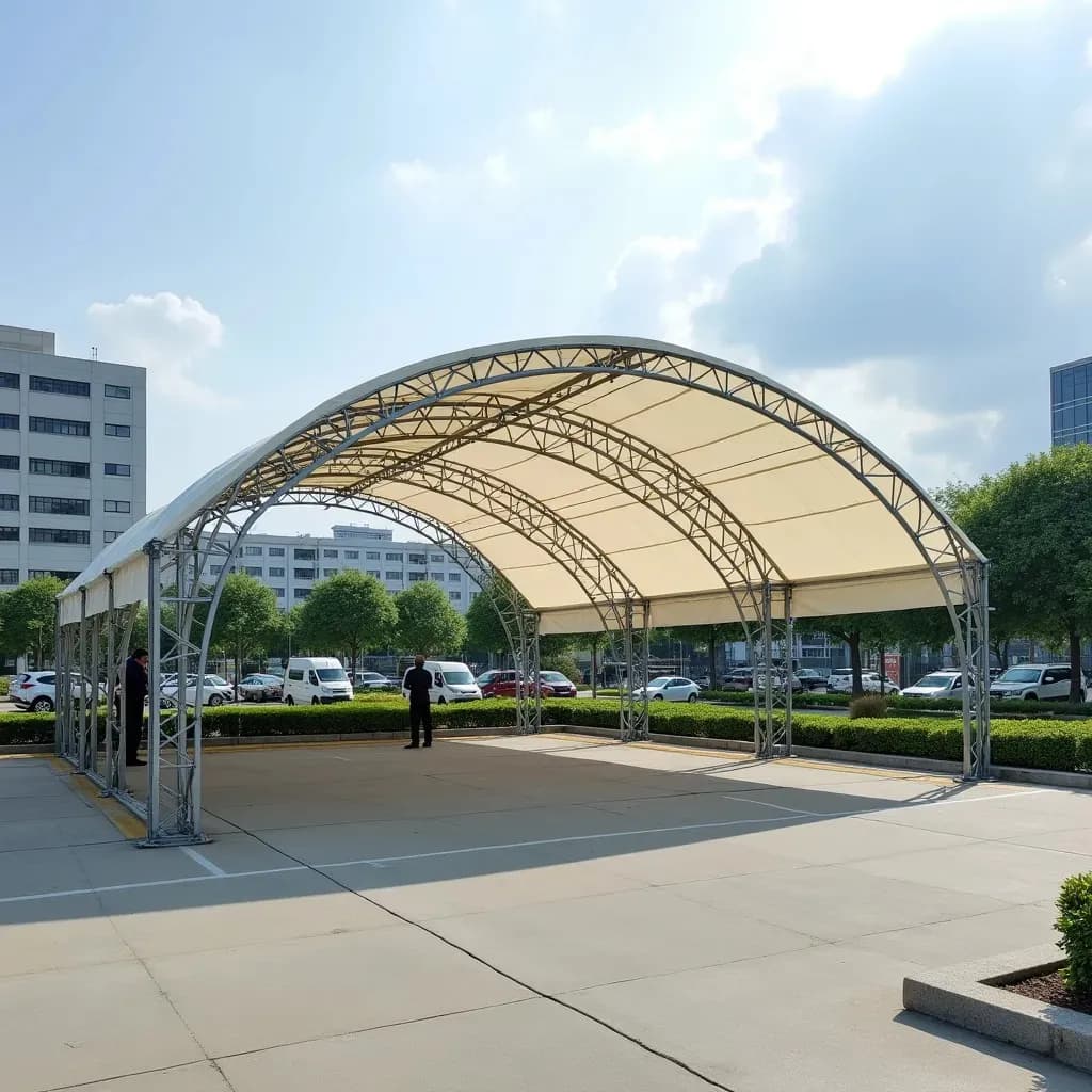 imagen de carpas hangares
