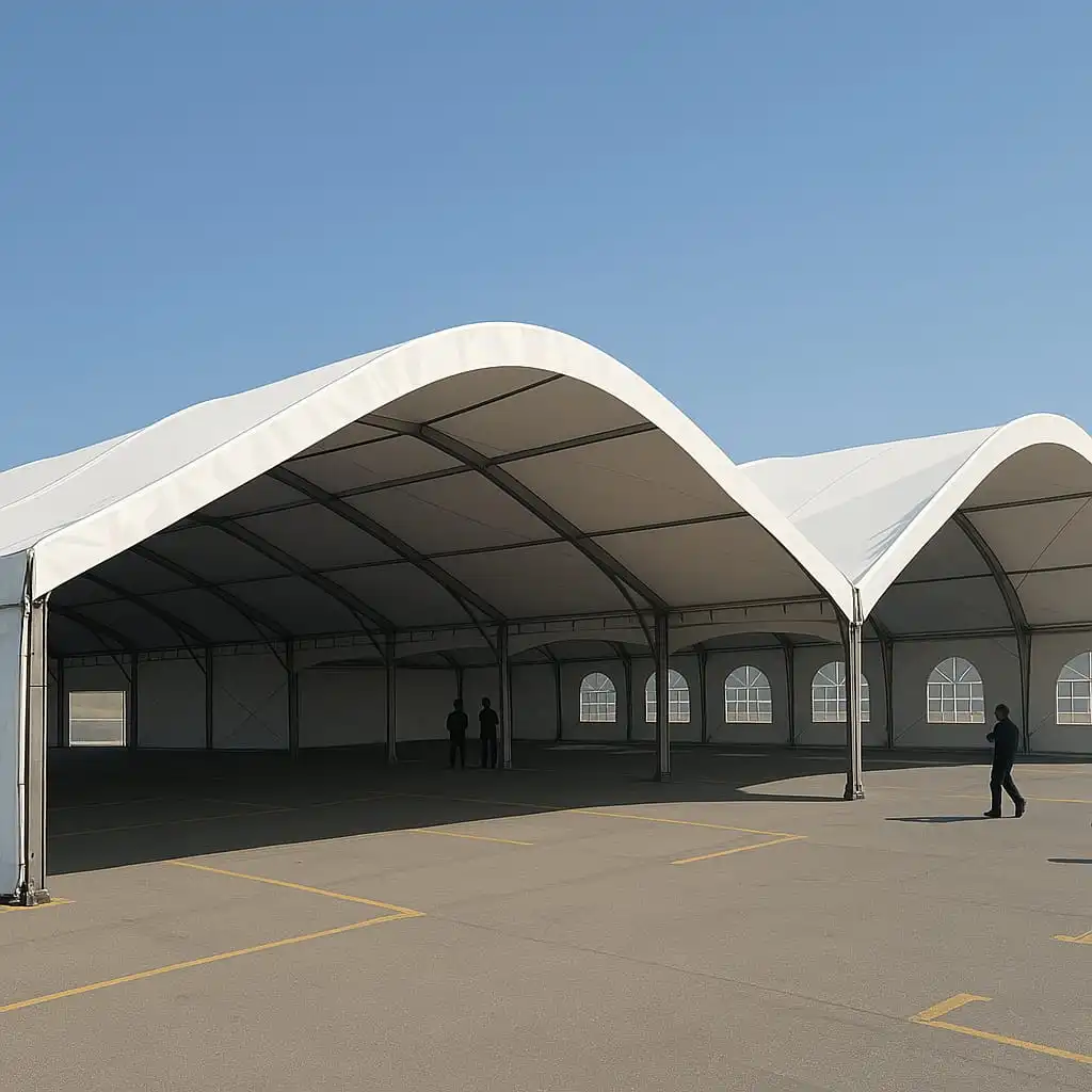 imagen de carpas hangares